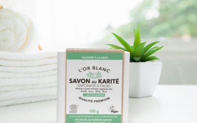 Savon karité ricin : le 60%